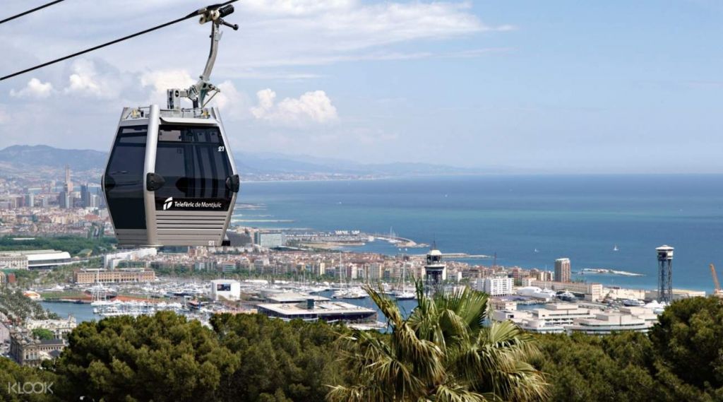 Barcelona’s Montjuic Cable Car Ride: Round Trip Ticket